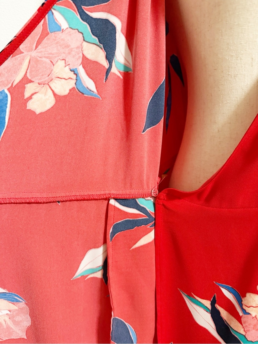 A New Day Iris Floral Wrap Midi Dress - Picture 10 of 13